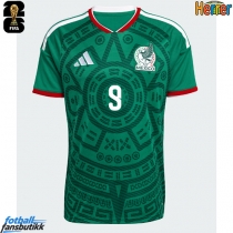 Mexico Raul Jimenez #9 Hjemmedrakt EM 2024 Kortermet